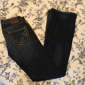 BKE Starlite Dark Wash Jeans Extra Long